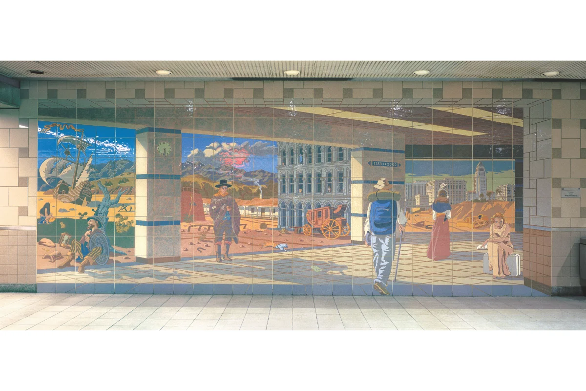 地铁站艺术壁画 - 快三彩票 创意灵感